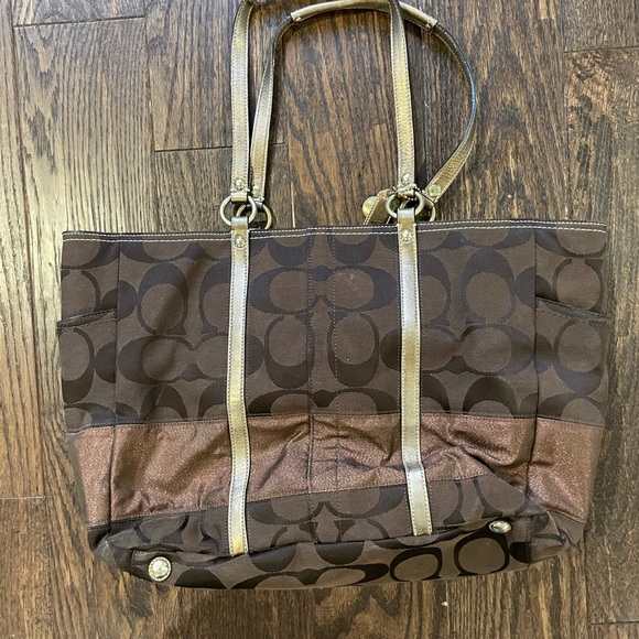 Coach Diaper Bag - Picture 1 of 8
